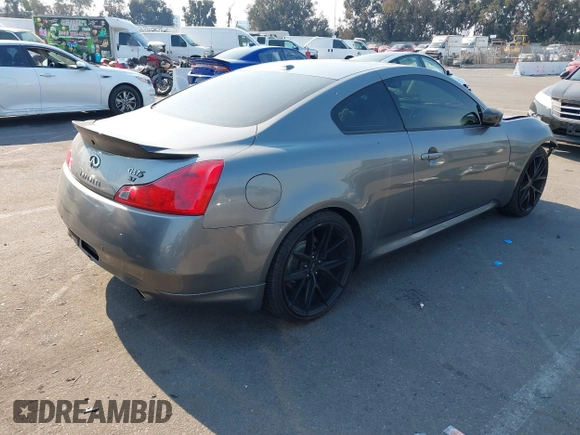 2013 Infiniti G37 IPL with VIN JN1CV6EKXDM920635, listed as a IAAI auction lot 41279452 with 103,572 mi miles. Bid and sale history available at carsss.com. Image 4.