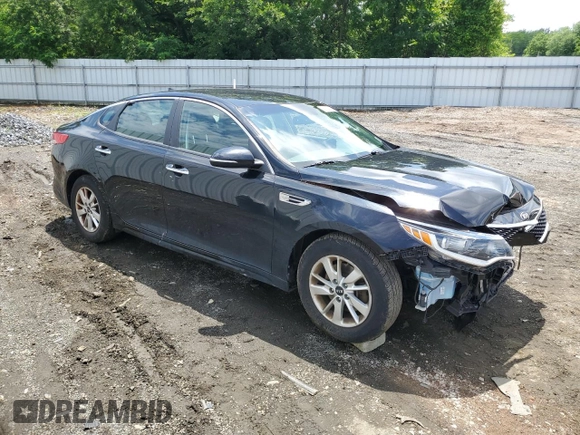 2017 Kia Optima LX with VIN 5XXGT4L38HG150449, listed as a Copart auction lot 61226815 with 96,893 mi miles and Salvage title. Bid and sale history available at DreamBid. Image 4.