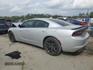 2023 Dodge Charger SXT with VIN 2C3CDXBG0PH627358, listed as a Copart auction lot 51266455 with 16,394 mi miles and Salvage Title. Bid and sale history available at carsss.com. Image 2.