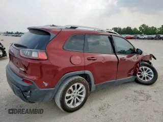 2020 Jeep Cherokee Latitude with VIN 1C4PJLCBXLD548174, listed as a Copart auction lot 53548805 with 90,578 mi miles and Salvage title. Bid and sale history available at DreamBid. Image 3.