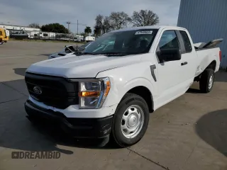 2022 Ford F-150 XL z VIN 1FTEX1CP5NKE56376, wystawiony jako Copart lot #47640655 z przebiegiem 16 896 mil mil oraz Czysty tytuł • Clean title. Historia ofert i sprzedaży dostępna na DreamBid. Obrazek 1.