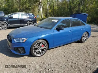2023 Audi A4 S line Premium Plus with VIN WAUEAAF44PA035693, listed as a Copart auction lot 72321114 with Not Provided miles and Clean Title. Bid and sale history available at DreamBid. Image 1.