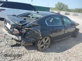 2008 Lexus GS 350 with VIN JTHBE96S780030744, listed as a Copart auction lot 66093134 with 0 mi miles and Salvage Title. Bid and sale history available at carsss.com. Image 3.
