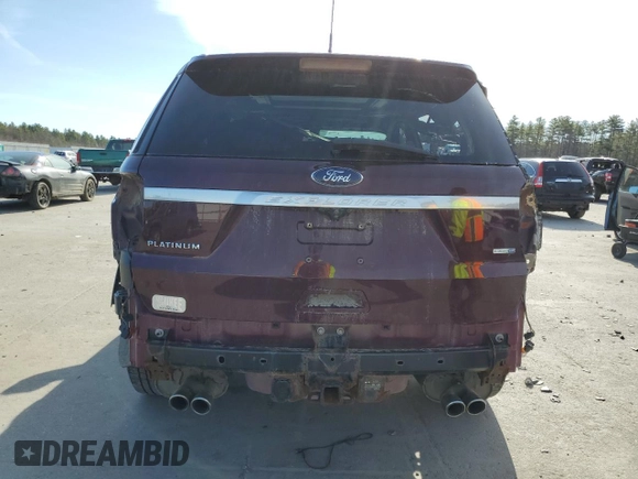 2019 Ford Explorer Platinum с VIN 1FM5K8HT9KGA01652, выставлен на аукционе Copart как лот 52686185 с пробегом Не указан миль и Списание • Salvage title. История ставок и продаж доступна на DreamBid. Изображение 6.