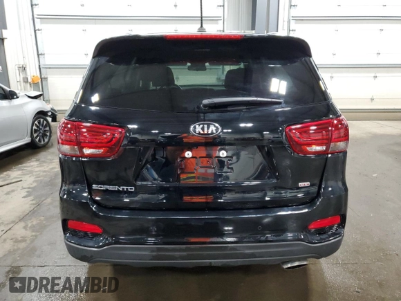 2020 Kia Sorento LX with VIN 5XYPGDA34LG637725, listed as a Copart auction lot 49082235 with 60,121 mi miles and Salvage Title. Bid and sale history available at DreamBid. Image 6.