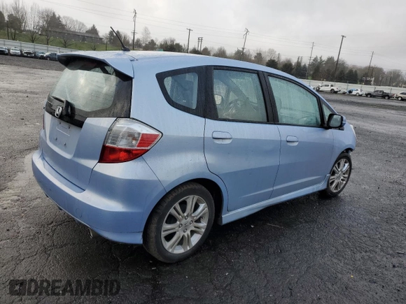 2009 Honda Fit Sport w/Navi with VIN JHMGE886X9S042490, listed as a Copart auction lot 86179244 with 109,130 mi miles and Salvage Title. Bid and sale history available at carsss.com. Image 3.