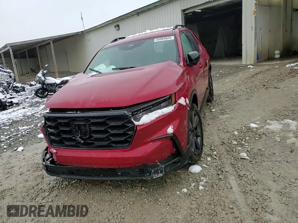 2023 Honda Pilot Sport with VIN 5FNYG1H34PB043934, listed as a Copart auction lot 45989925 with 26,490 mi miles and Salvage Title. Bid and sale history available at carsss.com. Image 14.