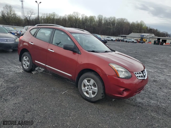 2015 Nissan Rogue Select S with VIN JN8AS5MT5FW163558, listed as a Copart auction lot 50767785 with 76,984 mi miles and Salvage Title. Bid and sale history available at carsss.com. Image 4.
