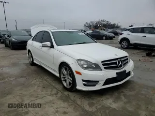 2014 Mercedes-Benz C with VIN WDDGF4HB2EA935084, listed as a Copart auction lot 44710705 with 129,016 mi miles and Salvage Title. Bid and sale history available at carsss.com. Image 11.