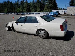 2005 Cadillac DeVille z VIN 1G6KD54Y65U100231, wystawiony jako Copart lot #55758605 z przebiegiem 166 871 mil mil oraz Szkoda całkowita • Salvage title. Historia ofert i sprzedaży dostępna na DreamBid. Obrazek 2.