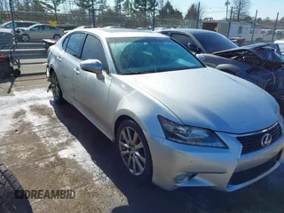 2014 Lexus GS 350 with VIN JTHBE1BL5E5042681, listed as a IAAI auction lot 41656300 with 181,875 mi miles. Bid and sale history available at carsss.com. Image 1.
