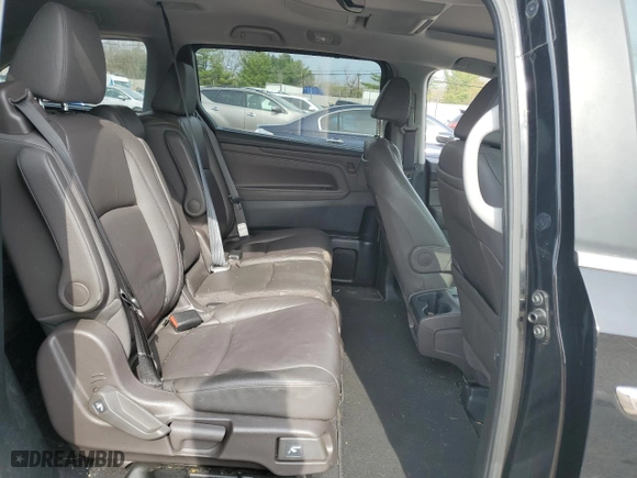 2019 Honda Odyssey EX-L with VIN 5FNRL6H71KB120803, listed as a Copart auction lot 52568525 with 37,658 mi miles and Salvage Title. Bid and sale history available at carsss.com. Image 11.