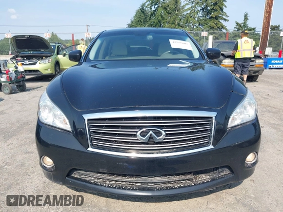 2012 Infiniti M with VIN JN1BY1AR4CM396129, listed as a IAAI auction lot 42555601 with 131,852 mi miles and . Bid and sale history available at DreamBid. Image 12.