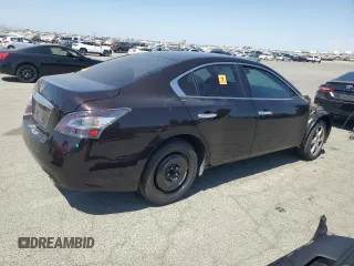 2014 Nissan Maxima SV with VIN 1N4AA5AP1EC481561, listed as a Copart auction lot 59774045 with 143,986 mi miles and Salvage title. Bid and sale history available at DreamBid. Image 3.