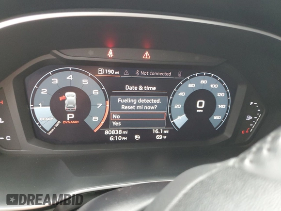 2020 Audi Q3 S line Premium Plus z VIN WA1EECF34L1028676, wystawiony jako Copart lot #65949965 z przebiegiem 80 838 mil mil oraz Czysty tytuł • Clean title. Historia ofert i sprzedaży dostępna na DreamBid. Obrazek 9.