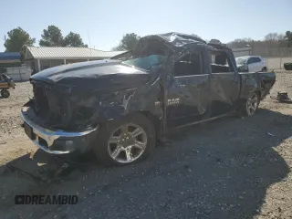 2017 Ram 1500 Lone Star Silver z VIN 1C6RR6LT2HS763456, wystawiony jako Copart lot #48258025 z przebiegiem 77 615 mil mil oraz Szkoda całkowita • Salvage title. Historia ofert i sprzedaży dostępna na DreamBid. Obrazek 1.