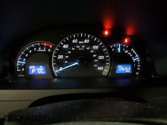 2014 Toyota Camry L with VIN 4T4BF1FK5ER434776, listed as a Copart auction lot 53051515 with 128,263 mi miles and Salvage Title. Bid and sale history available at DreamBid. Image 9.