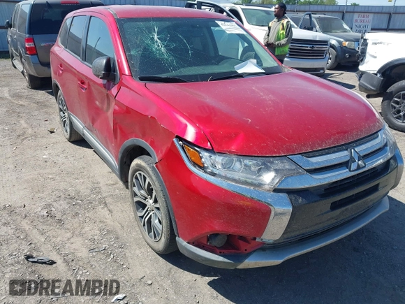 2018 Mitsubishi Outlander ES with VIN JA4AD2A33JZ040254, listed as a IAAI auction lot 42044855 with 141,230 mi miles and . Bid and sale history available at DreamBid. Image 6.