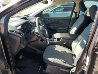 2018 Ford Escape S with VIN 1FMCU0F7XJUA28402, listed as a Copart auction lot 57955745 with 104,625 mi miles and Salvage title. Bid and sale history available at DreamBid. Image 7.