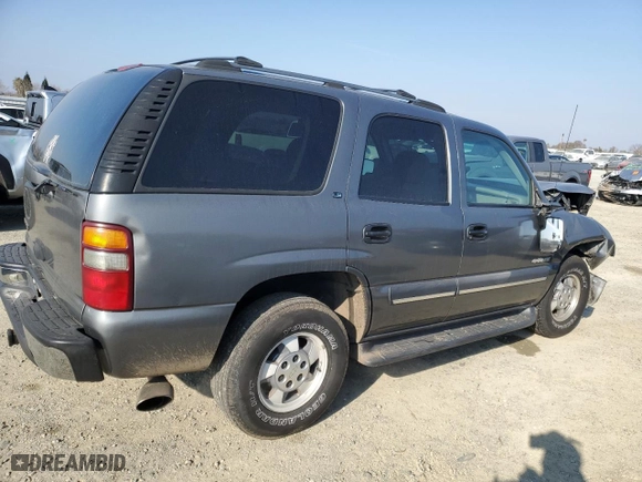 2001 Chevrolet Tahoe LS with VIN 1GNEK13T01J313998, listed as a Copart auction lot 43062005 with 213,587 mi miles and Salvage Title. Bid and sale history available at carsss.com. Image 3.