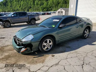 2004 Mitsubishi Eclipse GS z VIN 4A3AC44G54E076443, wystawiony jako Copart lot #57279775 z przebiegiem 218 463 mil mil oraz Szkoda całkowita • Salvage title. Historia ofert i sprzedaży dostępna na DreamBid. Obrazek 1.