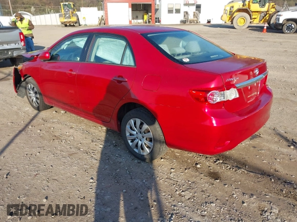 2012 Toyota Corolla L with VIN 2T1BU4EE6CC826113, listed as a IAAI auction lot 41996133 with 112,123 mi miles. Bid and sale history available at carsss.com. Image 3.