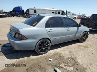 2005 Mitsubishi Lancer ES with VIN JA3AJ26E65U054420, listed as a Copart auction lot 52206935 with 187,277 mi miles and Salvage Title. Bid and sale history available at carsss.com. Image 3.