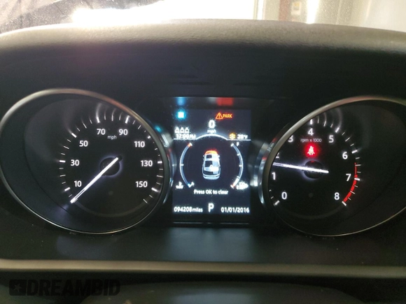 2019 Land Rover Discovery SE with VIN SALRG2RVXK2401357, listed as a Copart auction lot 42389225 with 94,208 mi miles and Clean Title. Bid and sale history available at DreamBid. Image 9.