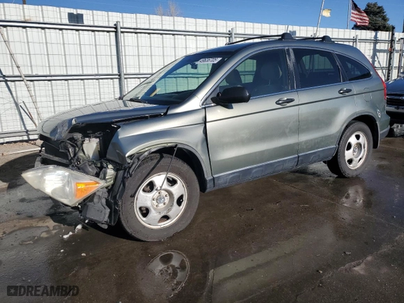 2007 Honda CR-V LX with VIN JHLRE38327C071818, listed as a Copart auction lot 49636705 with 346,862 mi miles and Salvage Title. Bid and sale history available at carsss.com. Image 1.