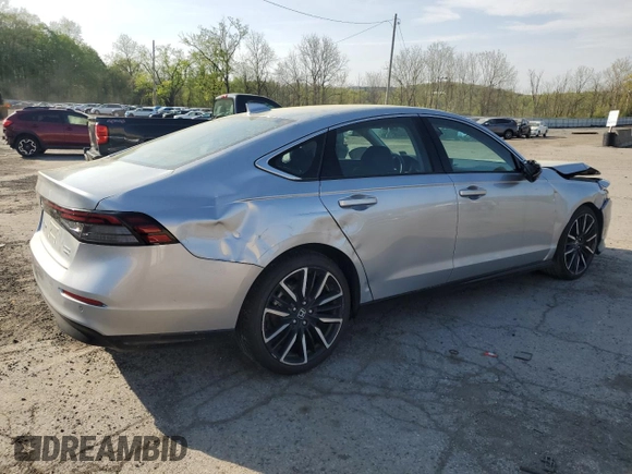 2024 Honda Accord Touring с VIN 1HGCY2F82RA063138, выставлен на аукционе Copart как лот 55148295 с пробегом 7 613 миль миль и Списание • Salvage title. История ставок и продаж доступна на DreamBid. Изображение 3.