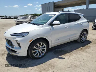 2024 Buick Encore GX Avenir with VIN KL4AMFSL2RB047769, listed as a Copart auction lot 58045875 with 3,116 mi miles and Non repairable. Bid and sale history available at DreamBid. Image 1.