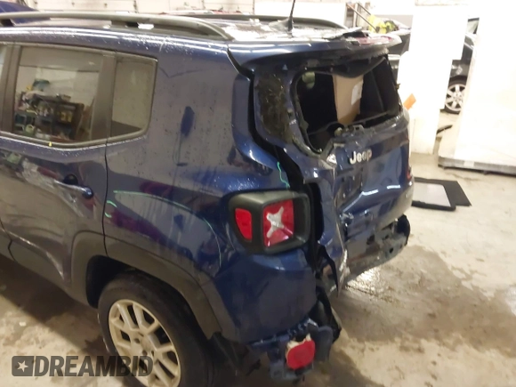 2020 Jeep Renegade Latitude with VIN ZACNJBBB6LPL35711, listed as a IAAI auction lot 41567345 with 48,614 mi miles. Bid and sale history available at carsss.com. Image 16.