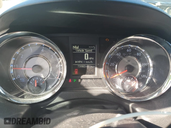 2015 Chrysler Town & Country S with VIN 2C4RC1HG9FR597654, listed as a Copart auction lot 84701374 with 79,980 mi miles and Salvage Title. Bid and sale history available at DreamBid. Image 9.