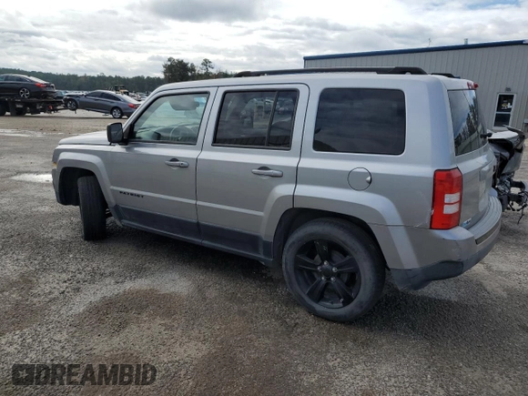 2015 Jeep Patriot Altitude Edition with VIN 1C4NJPBA2FD350653, listed as a Copart auction lot 80280164 with 104,310 mi miles and Salvage Title. Bid and sale history available at carsss.com. Image 2.