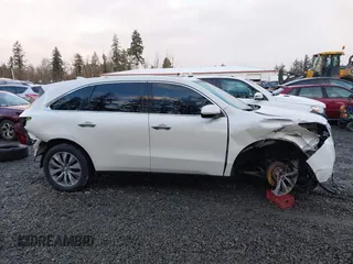 2015 Acura MDX Tech Pkg with VIN 5FRYD4H43FB022153, listed as a IAAI auction lot 41496232 with 80,839 mi miles. Bid and sale history available at carsss.com. Image 13.