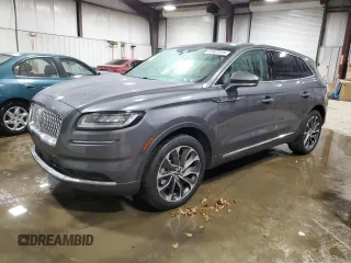 2021 Lincoln Nautilus Reserve with VIN 2LMPJ8KP8MBL14178, listed as a Copart auction lot 42407015 with 29,410 mi miles and Salvage title. Bid and sale history available at DreamBid. Image 1.