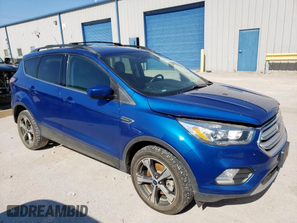 2018 Ford Escape SEL with VIN 1FMCU9HD5JUB87772, listed as a Copart auction lot 53833385 with 81,872 mi miles and Salvage Title. Bid and sale history available at carsss.com. Image 4.