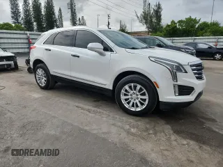 2018 Cadillac XT5 FWD with VIN 1GYKNARSXJZ153562, listed as a Copart auction lot 60137185 with 49,425 mi miles and Clean title. Bid and sale history available at DreamBid. Image 4.