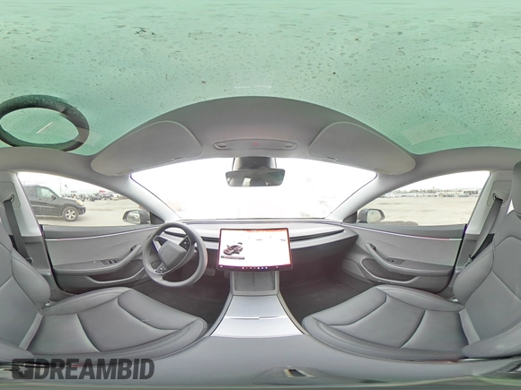 2025 Tesla Model 3 Long Range with VIN 5YJ3E1EA3SF941792, listed as a Copart auction lot 55505795 with 2,813 mi miles and Salvage title. Bid and sale history available at DreamBid. Image 16.