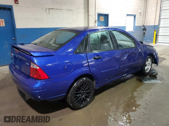 2006 Ford Focus S with VIN 1FAHP34N96W154210, listed as a Copart auction lot 44958125 with 82,776 mi miles and Clean Title. Bid and sale history available at carsss.com. Image 3.