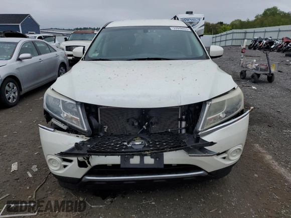2015 Nissan Pathfinder Platinum with VIN 5N1AR2MM6FC640557, listed as a Copart auction lot 55948055 with 136,461 mi miles and Clean title. Bid and sale history available at DreamBid. Image 5.