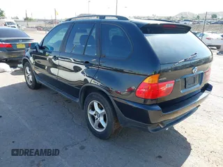2003 BMW X5 3.0i z VIN 5UXFA53583LW26702, wystawiony jako IAAI lot #42442916 z przebiegiem 129 783 mil mil oraz . Historia ofert i sprzedaży dostępna na DreamBid. Obrazek 3.