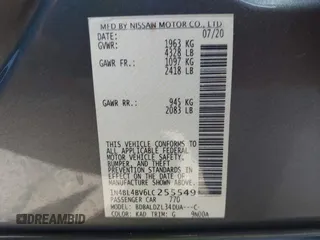 2020 Nissan Altima S z VIN 1N4BL4BV6LC255549, wystawiony jako IAAI lot #42306496 z przebiegiem 91 825 mil mil oraz . Historia ofert i sprzedaży dostępna na DreamBid. Obrazek 9.