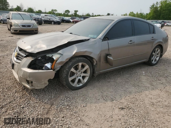 2007 Nissan Maxima SE z VIN 1N4BA41E67C812828, wystawiony jako Copart lot #59537265 z przebiegiem 106 987 mil mil oraz Szkoda całkowita • Salvage title. Historia ofert i sprzedaży dostępna na DreamBid. Obrazek 1.