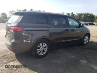 2016 Kia Sedona LX with VIN KNDMB5C16G6182517, listed as a Copart auction lot 55038605 with 196,498 mi miles and Clean Title. Bid and sale history available at carsss.com. Image 3.