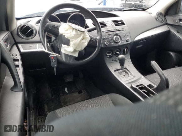 2012 Mazda 3 i Sport with VIN JM1BL1UF0C1597315, listed as a Copart auction lot 50304985 with 323,403 mi miles and Salvage Title. Bid and sale history available at DreamBid. Image 8.