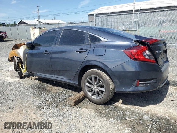 2021 Honda Civic Sedan EX with VIN 2HGFC2F71MH011528, listed as a Copart auction lot 48719115 with 0 mi miles and Non Repairable. Bid and sale history available at carsss.com. Image 2.