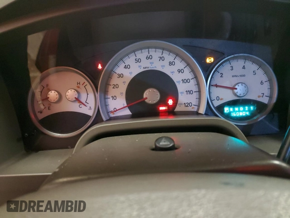 2005 Dodge Dakota SLT with VIN 1D7HW42N25S102256, listed as a Copart auction lot 84477674 with 160,804 mi miles and Salvage title. Bid and sale history available at DreamBid. Image 9.