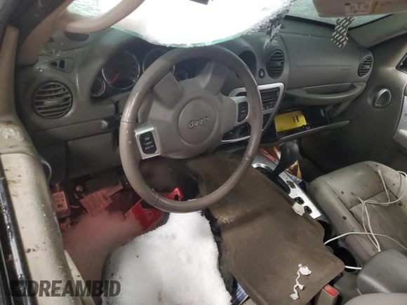 2006 Jeep Liberty Limited with VIN 1J4GL58K86W205042, listed as a Copart auction lot 51084875 with 74,975 mi miles and Salvage Title. Bid and sale history available at DreamBid. Image 8.