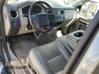 2010 Ford F-250 XL with VIN 1FTSX2BR7AEB17560, listed as a Copart auction lot 61252175 with 66,591 mi miles and Salvage title. Bid and sale history available at DreamBid. Image 8.